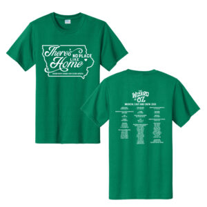 CPU The Wizard of Oz Unisex Cotton Short Sleeve Tee-Kelly