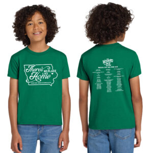 CPU The Wizard of Oz Youth Cotton Short Sleeve Tee-Kelly