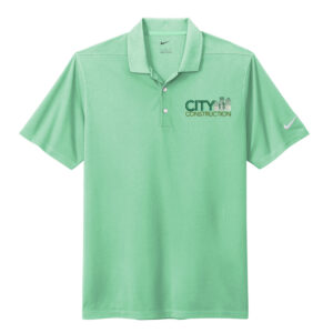 City Construction Nike Dri Fit Men Micro Pique 2.0 Polo-mint