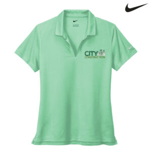 City Construction Nike Ladies Dri-FIT Micro Pique 2.0 Polo-Mint