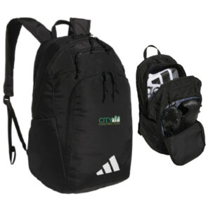 City Construction adidas Defender 5 Backpack- BLACK