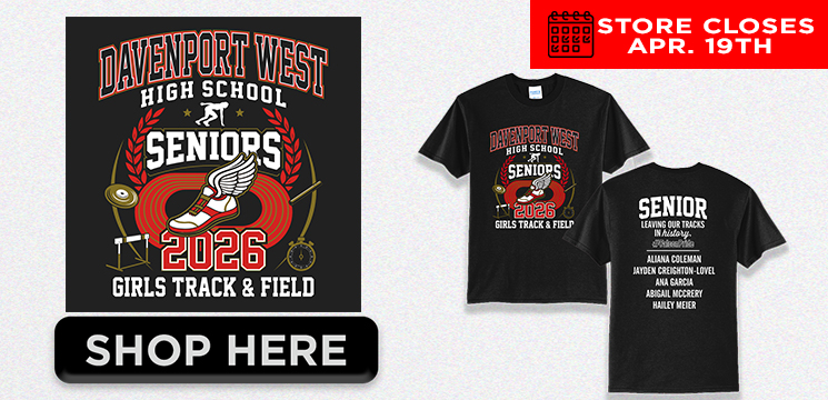 Read more about the article DAVENPORT WEST GIRLS TRACK SENIORS 2026