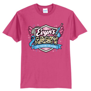 Evyns Army Unisex Short Sleeve Tee-Sangria