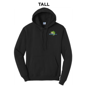 Eastern Bassmasters  Tall Fleece Hooded Sweatshirt-Black
