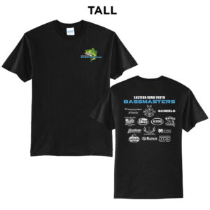 Eastern Bassmasters Tall Short Sleeve Tee-Black