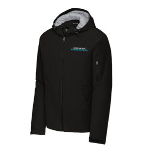 Eastern Bassmasters Sport-Tek Men Waterproof Insulated full zip hooded Jacket-Black