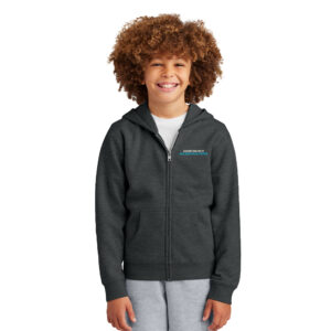 Eastern Bassmasters District Youth V.I.T. Fleece Full-Zip Hoodie-Black