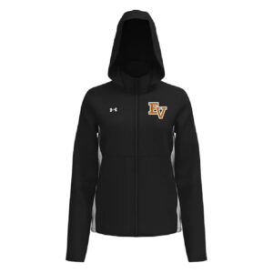 EV Little League Under Armour Rival Stretch Woven Women’s Jacket-Black/White