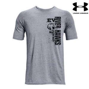 EV Little League Under Armour Athletics soft cotton blend T-shirt-Steel Grey (medium is sold out)