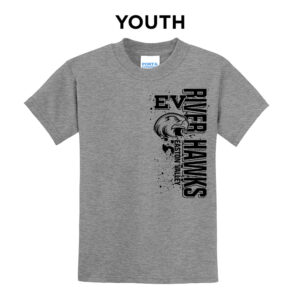 EV Little League Youth Short Sleeve Tee-Athletic heather