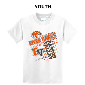 EV Little League Youth Short Sleeve Tee-White