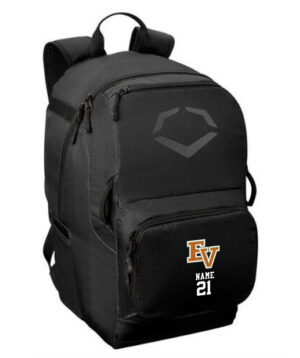 EV Little League Evoshiel SRZ1 Baseball/Softball Equipment backpack – BLACK