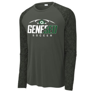 Geneseo Soccer Sport-Tek Long Sleeve Digi Camo Tee Men-Black