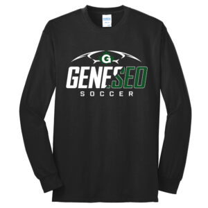 Geneseo Soccer Unisex Cotton Long Sleeve Tee-Black