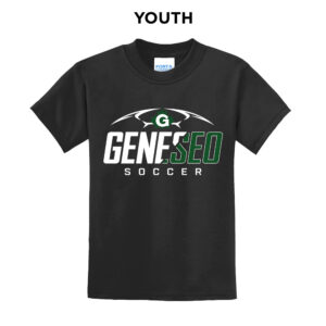 Geneseo Soccer Youth Short Sleeve Tee-Black