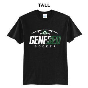 Geneseo Soccer Tall Short Sleeve Tee-Black