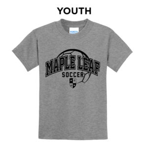 Geneseo Soccer Youth Short Sleeve Tee-Athletic Heather