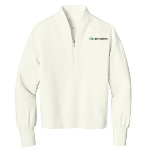 Iowa Optometric Association OGIO Women’s Transcend 1/4-Zip-Opal White