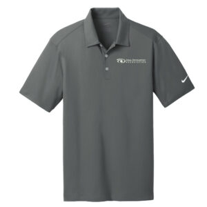 Iowa Optometric Association Nike Golf Dri-Fit Vertical Mesh Polo Men-Anthracite