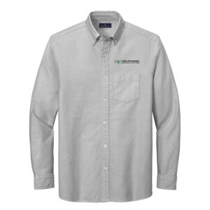 Iowa Optometric Association Brooks Brothers Men Casual Oxford Cloth Shirt-Windsor Grey