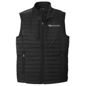 Iowa Optometric Association Port Authority Packable Puffy Vest men-Black