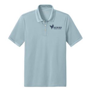 Jaybird Mercer Mettle Men Everyday Performance Polo-Celestial Blue