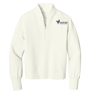 Jaybird OGIO Women’s Transcend 1/4-Zip-Opal White (L-4x)