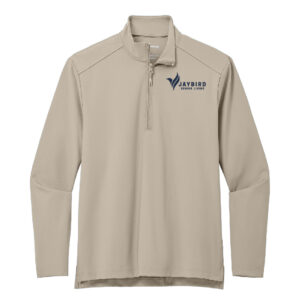 Jaybird Port Authority Men C-FREE Double Knit 1/4-Zip-Sahara