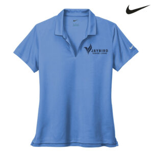 Jaybird Nike Ladies Dri-FIT Micro Pique 2.0 Polo-Valor Blue