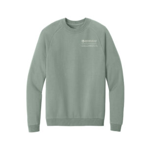 Jackson County Health Unisex District Cloud Fleece Crew-Slate Green