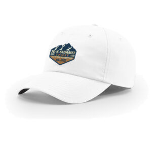 JDs Summit Smoke Richardson Unstructured R-Active Lite Adjustable Cap-White