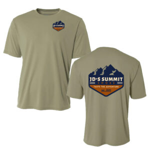 JDs Summit Smoke Adult Cooling Performance Tshirt -Olive