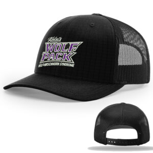 Kelsi Richardson TACTICAL snap back trucker cap-Black