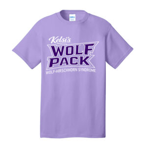 Kelsi Unisex Cotton Short Sleeve Tee-Lavender