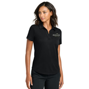 Milestone Mercer Mettle Women’s Everyday Performance Polo-Deep Black