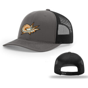 MSP Stars SB Richardson Pro Crown Mesh Back Adjustable back cap Split-Charcoal/Black