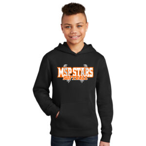 MSP Stars SB District YOUTH V.I.T. Fleece Hoodie-Black