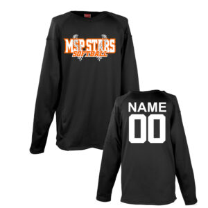 MSP Stars SB Rawlings  Performance Dugout Fleece Crewneck -Black