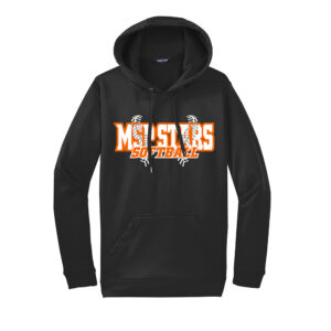 MSP Stars SB Sport-Tek Sport-Wick Fleece Hooded Pullover Men-Black