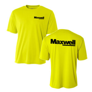 Maxwell Adult Cooling Performance Tshirt-Safety Yellow