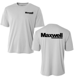 Maxwell Adult Cooling Performance Tshirt-Silver