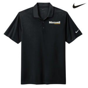 Maxwell Nike Dri Fit Men Micro Pique 2.0 Polo-Black