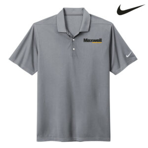 Maxwell Nike Dri Fit Men Micro Pique 2.0 Polo-Cool Grey