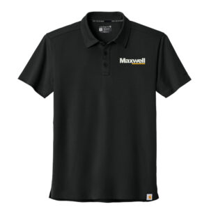 Maxwell Carhartt Force Sun Defender Polo Men-Black