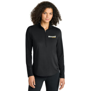 Maxwell OGIO Women’s Regain 1/2-Zip-Blacktop