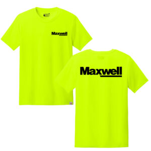 Maxwell Carhartt Men Short Sleeve 5-ounce, 60/40 cotton/polyester T-Shirt-Brite Lime
