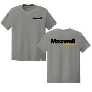 Maxwell Carhartt Force Men Sun Defender Short Sleeve T-Shirt-Asphalt Grey