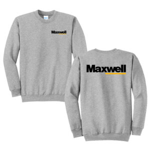 Maxwell Unisex Fleece Crewneck Sweatshirt-Athletic Heather