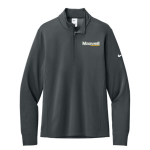 Maxwell Nike Essential 1/2-Zip Cover-Up Men-Anthracite