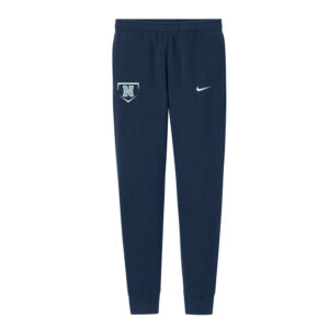 Rebels Baseball Nike Club Fleece Jogger Adult-Midnight Navy